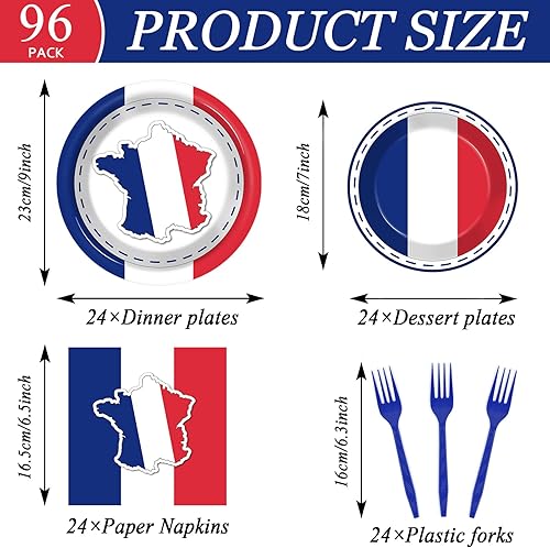 Miniatura 276 de gisgfim 96 piezas de suministros de fiesta de cumpleaños de pollo, platos de papel, servilletas de fiesta temática de pollo, decoraciones