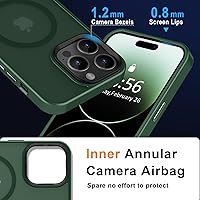 Vista 194 de MOCCA - Funda magnética resistente para iPhone XR de 6.1 pulgadas, compatible con MagSafe, funda con protección contra caídas de grado militar