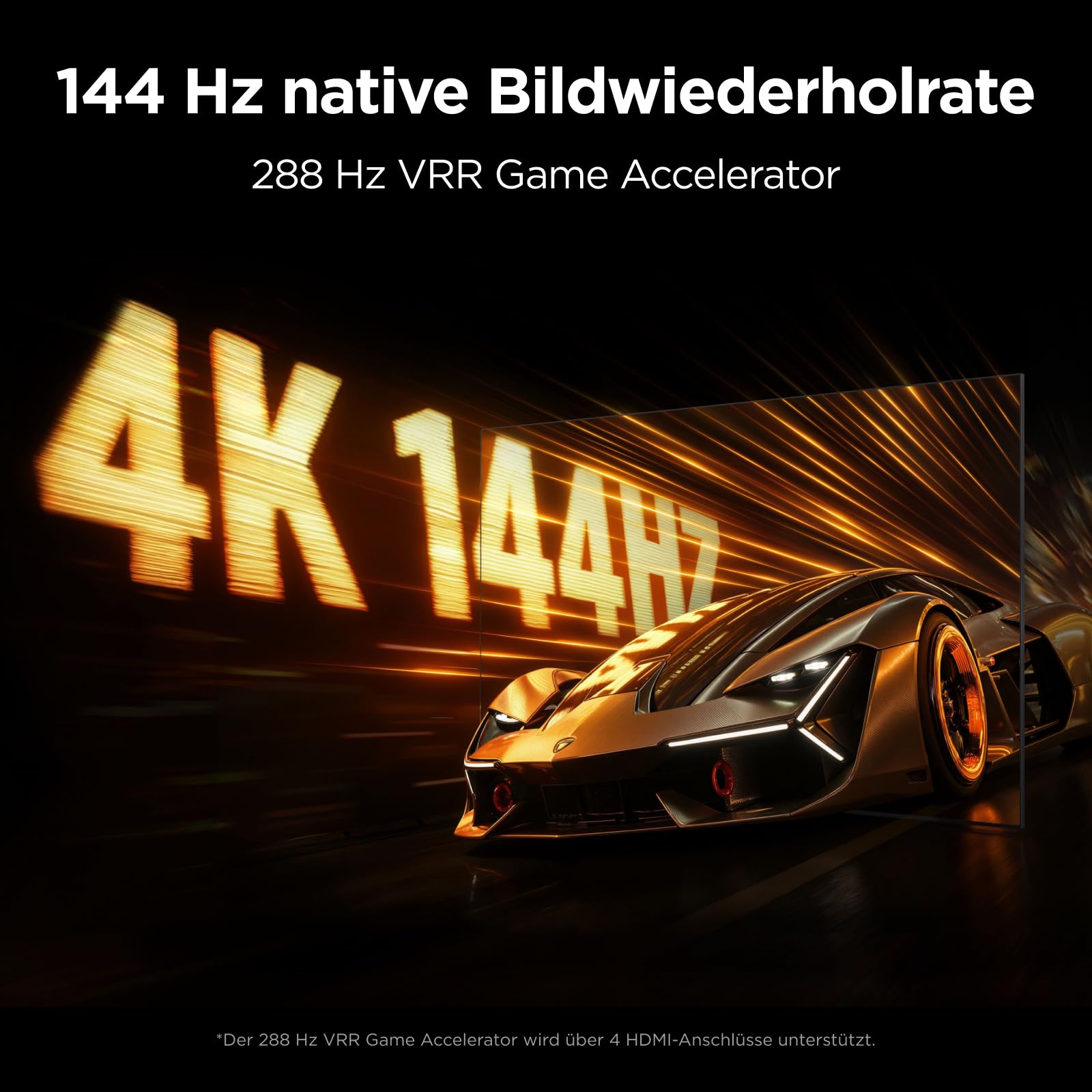 TCL 75C8L 75 Zoll SQD-Mini LED Google TV, 100% BT.2020, Super Quantum Dot, 5.500 Nits, 2.584 Local Dimming Zonen,144 Hz, Bang & Olufsen Sound, Dolby Vision & Atmos, Entspiegeltes Display, ZeroBorder