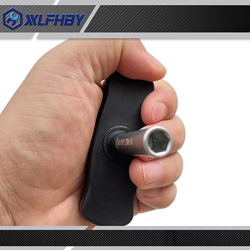 Miniatura 7 de XXLFHBY Llave dinamométrica fija de 14 "con mango en T, herramienta de destornillador preestablecido, 20 in-lb