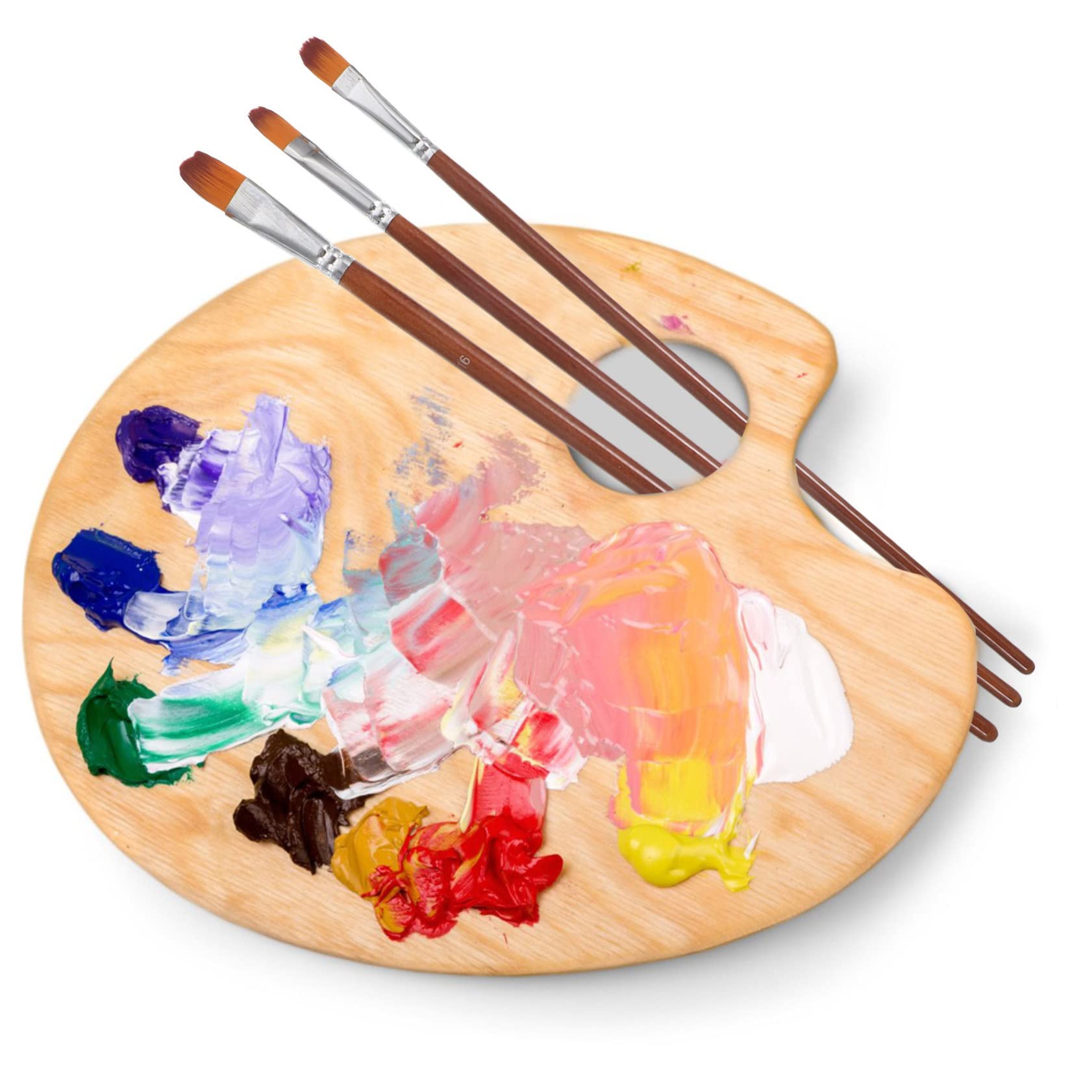 STOBOK 26stücke Teiliges Nylon-pinselset Für Künstler Wasserfarben Gouache Professionelle Malutensilien Für Anfänger Studenten Leicht Tragbar Feinste Details Für Präzises Arbeiten