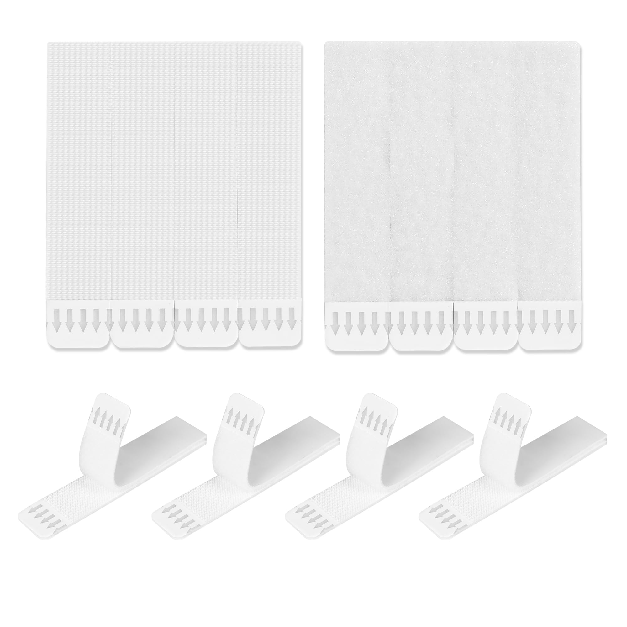 28 Pairs(56 Strips) Heavy Duty Picture Hanging Strips No Nails Needed, Damage Free Adhesive Mounting Strips for Pictures and Photos Frame Hanging (16*46mm)