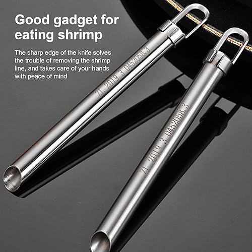 Miniatura 7 de Shrimp Peeler  Portable Shrimp Line Removal Tool Stainless Steel,Efficient Lobster &amp; Prawn Shell Peeler, Shrimp Line Tool Xuyuan