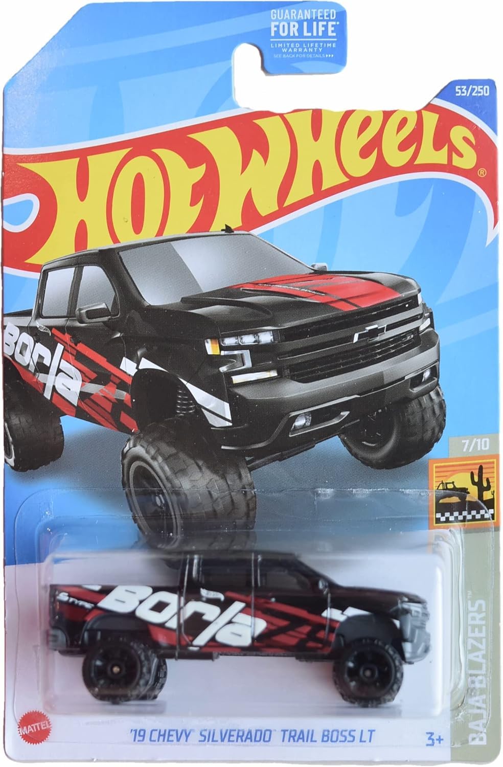 19 Chevy Silverado Trail Boss LT, Baja Blazers 7/10 [Black] 53/250