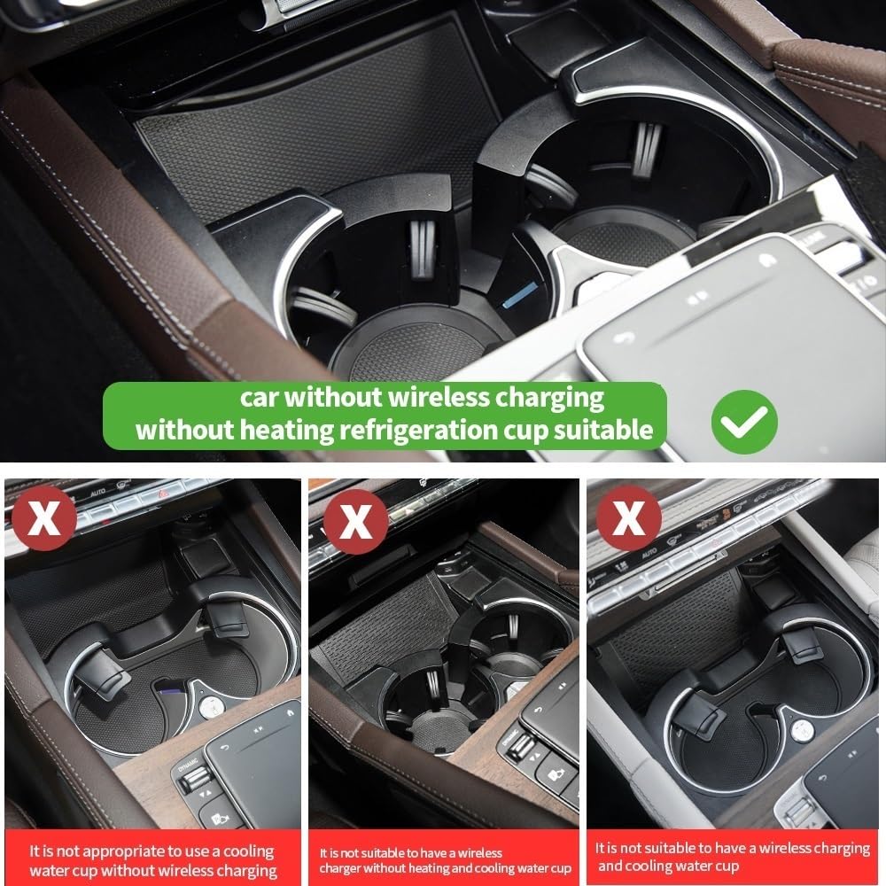 Bezprzewodowa ładowarka 15W, dla mercedes-benz, dla Gle W167 C167 V167, dla Gls X167 400d 350/amg, dla Gle 450 2022 QI akcesoria do ładowania telefonu USB Panel bezprzewodowego ładowania pojazd