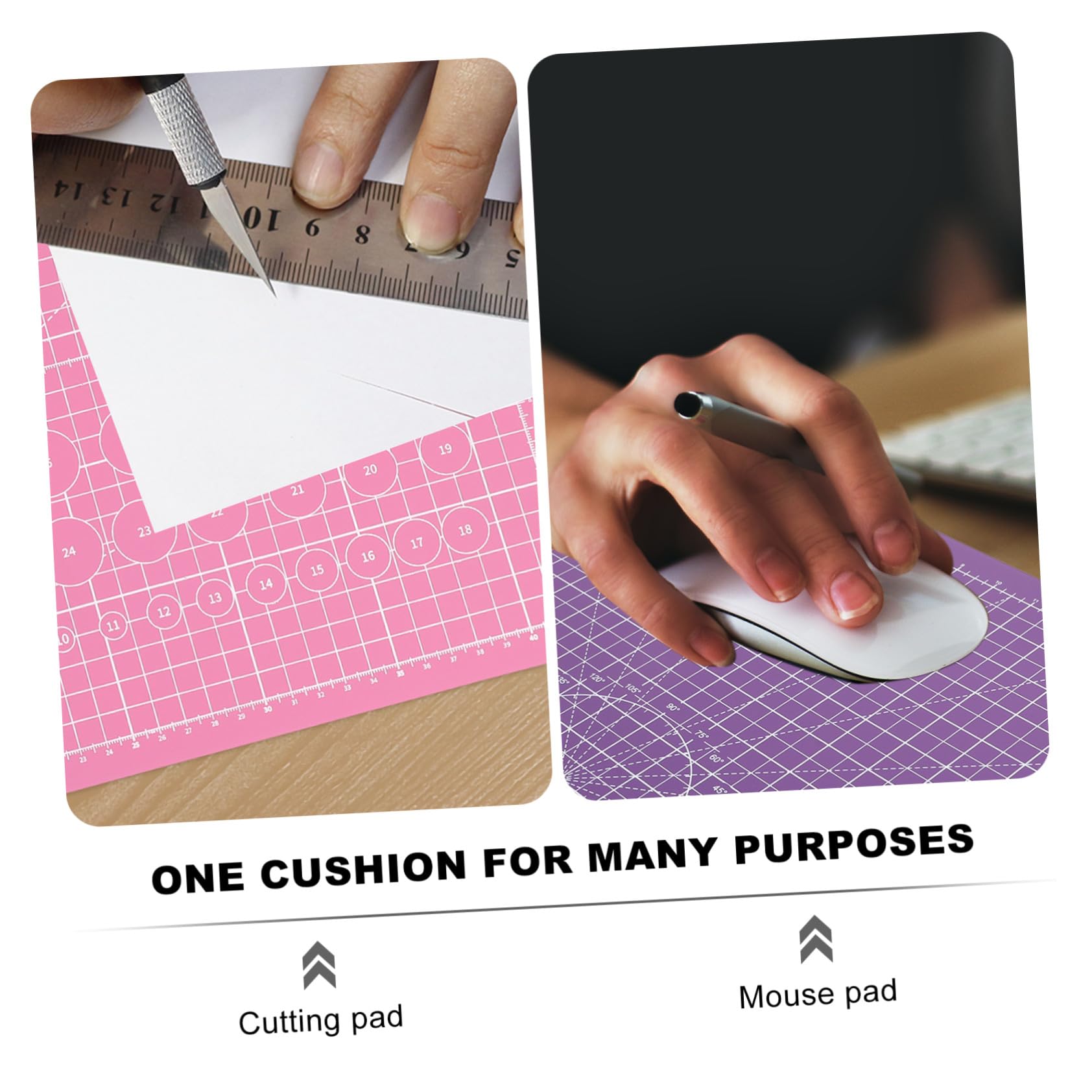 Selbstheilende A3 Schneidematte Beidseitig Pvc Schneideunterlage für Nähen Quilten Scrapbooking Basteln