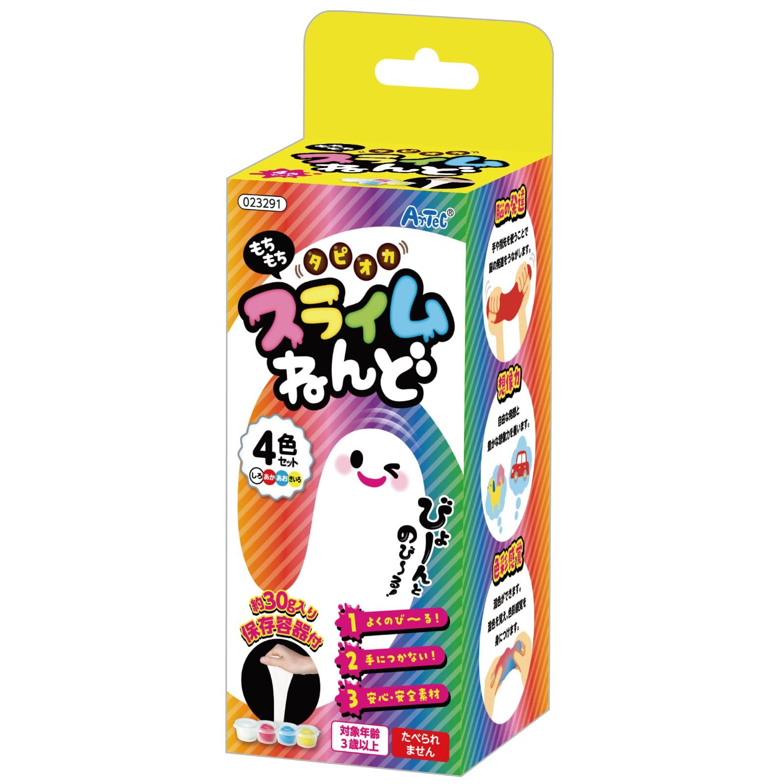 ℹ︎　四つセット Amazon | アーテック タピオカスライムねんど 4個セット 23291 3