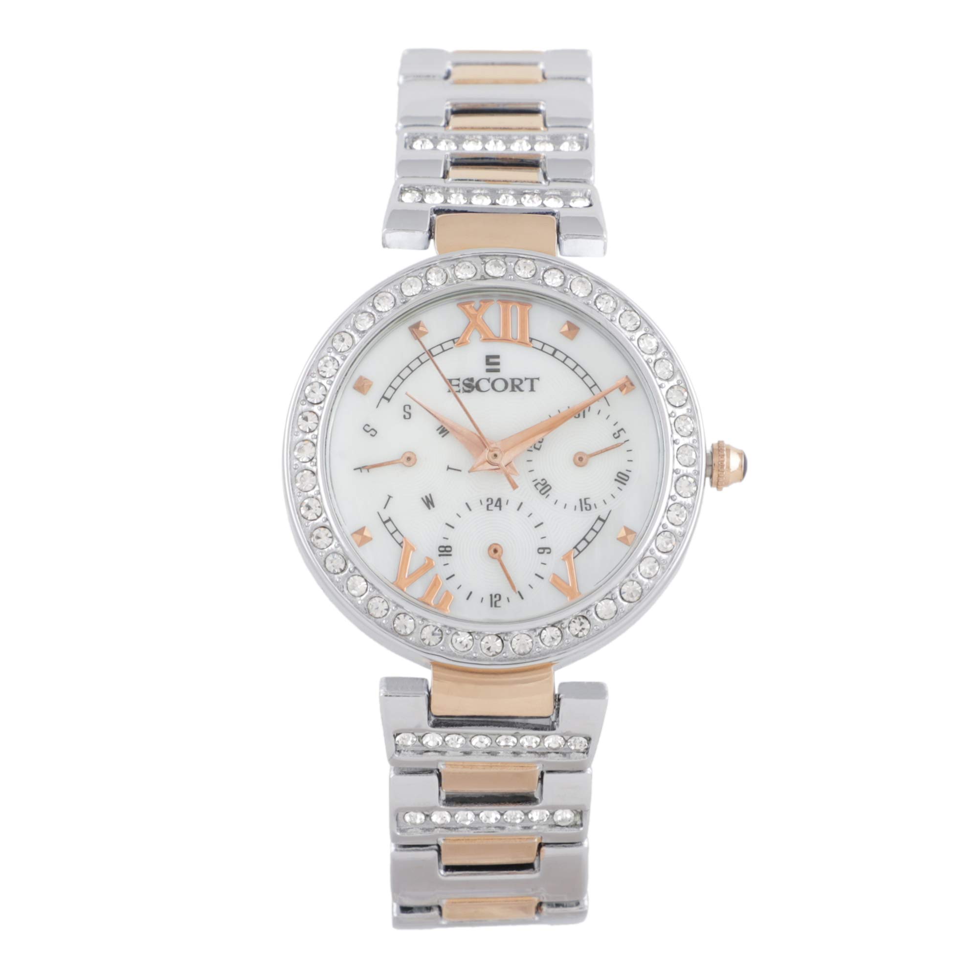 Escort Analog White Dial Womens Watch-E 2400-2997 RTM.6 (B08GMPJJH7) Amazon Price History, Amazon Price Tracker