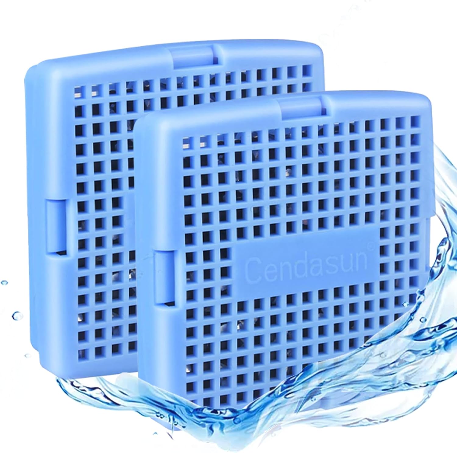 2 Pack Hot Tub Mineral Cartridge, Silver Ion Freshwater Salt System Cartridge, Cleans & Clarifies Spa Water for 4 Months