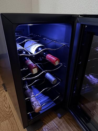 Amazon.co.jp: WIE Wine Cellar, 28 Bottle Storage, Energy Saving