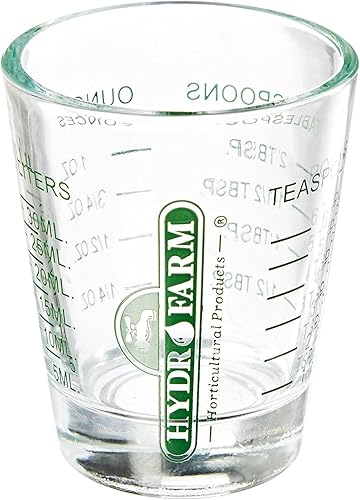 Hydrofarm HGMMSG Herramienta de medición, transparente/verde, 1 oz