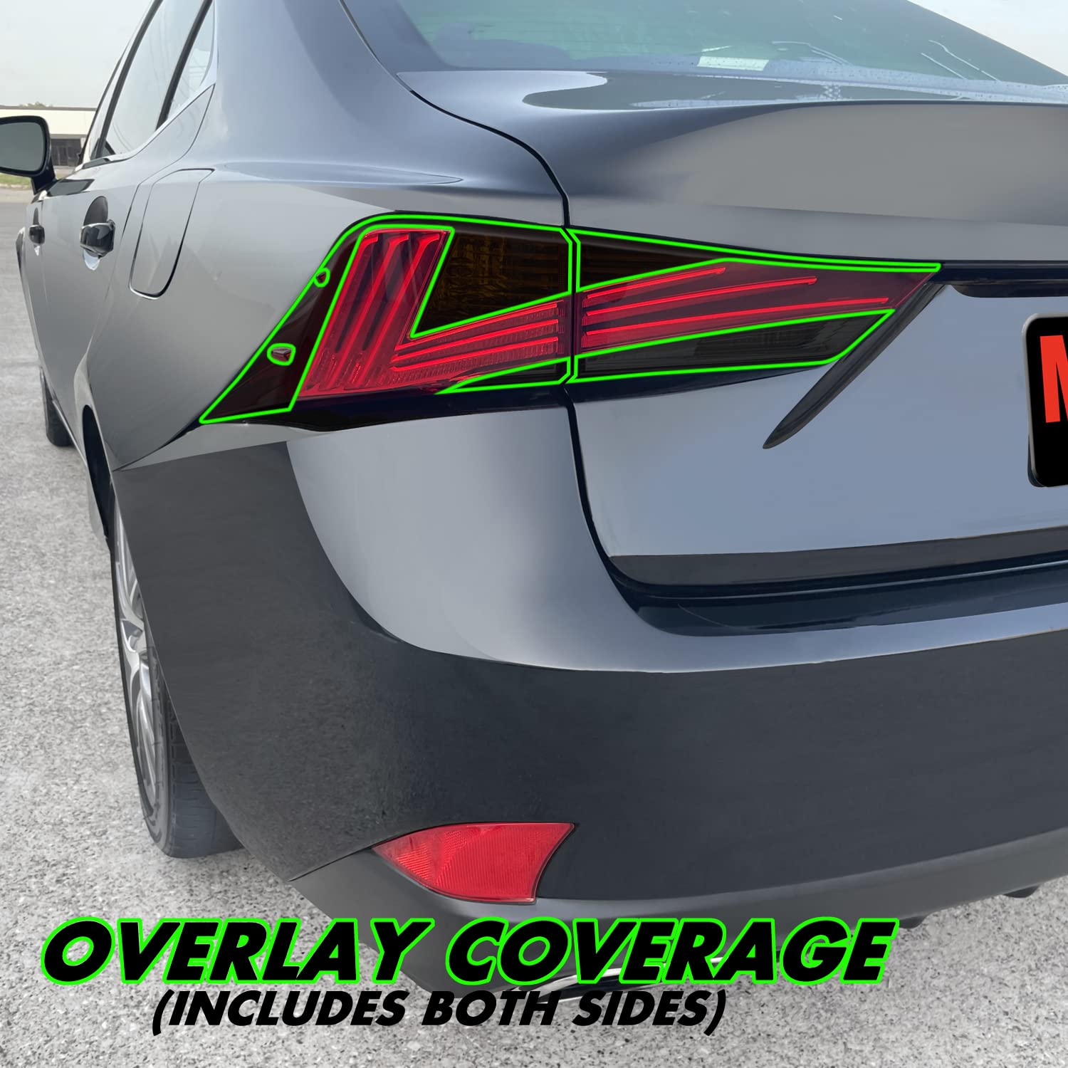 Amazon.com: SlickMod PreCut Vinyl Smoke Tint for 2017-2020 Lexus