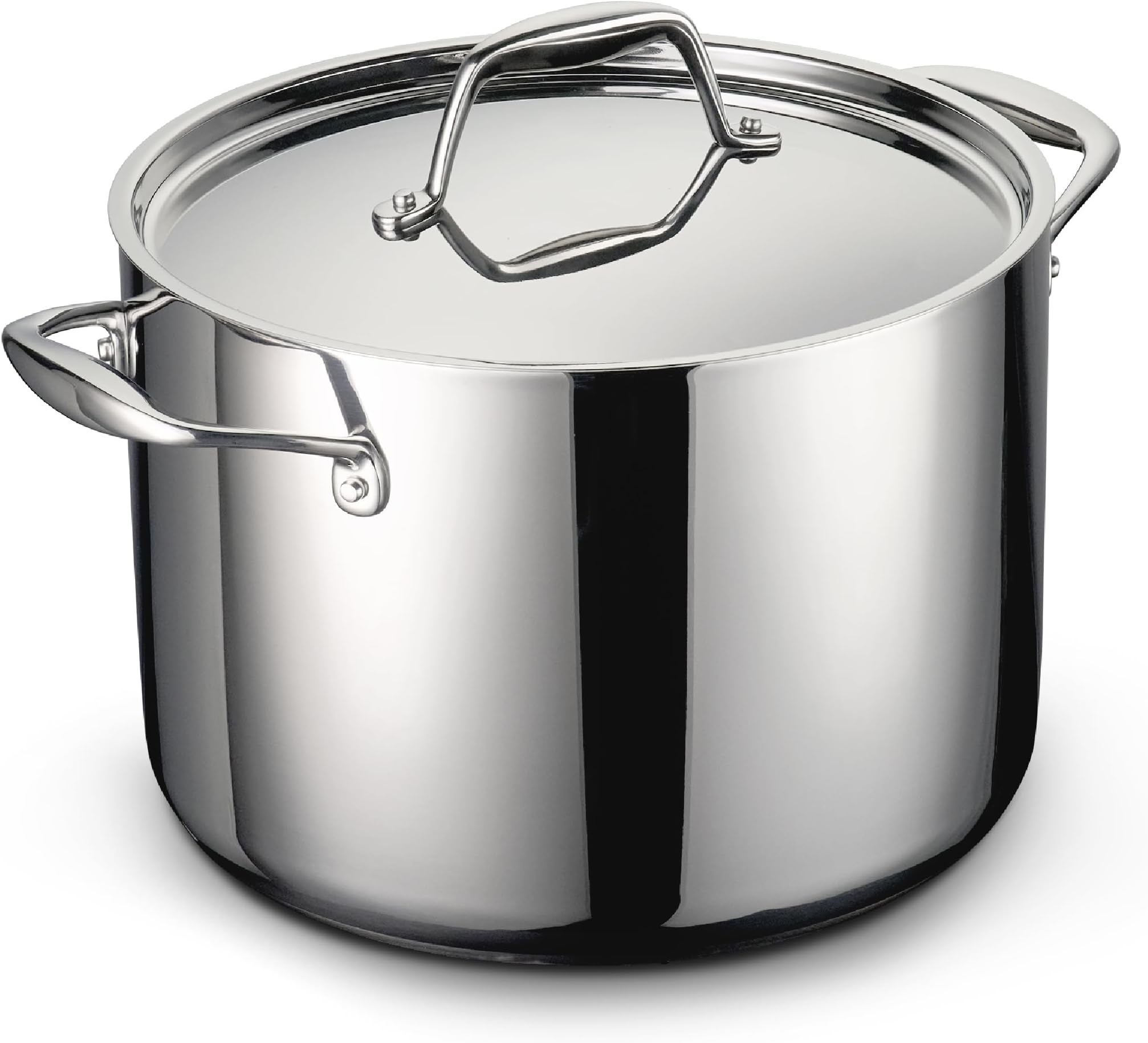 Signature Tri-Ply Clad Stainless Steel 8-Quart Stock Pot