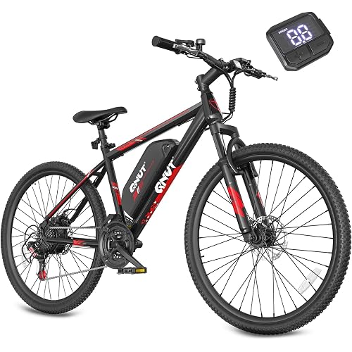QNUT Electric Bike for Adults, Peak 1000W Motor 26" Commuter Ebike Victor