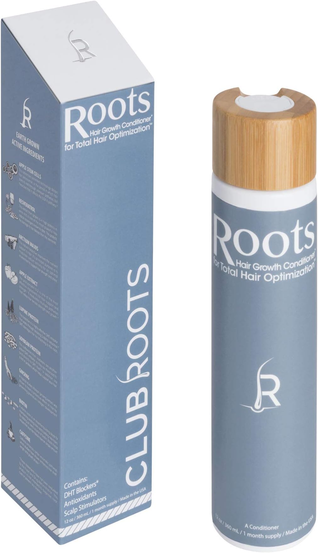 Roots Conditioner | Hair Growth Conditioner with DHT Blockers, Biotin, and Caffeine