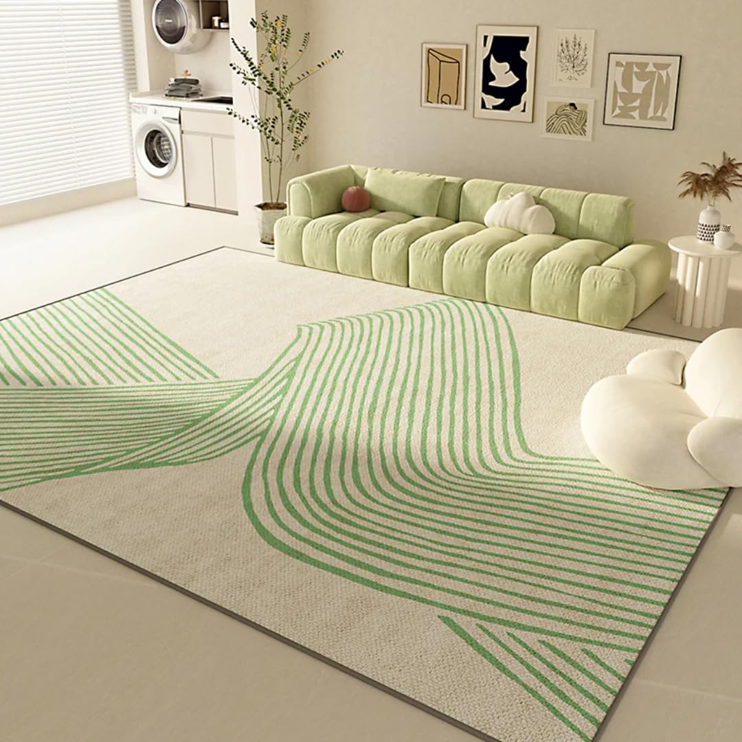 Tapis de luxe moderne lavable resolvant le probleme des sols froids et durs