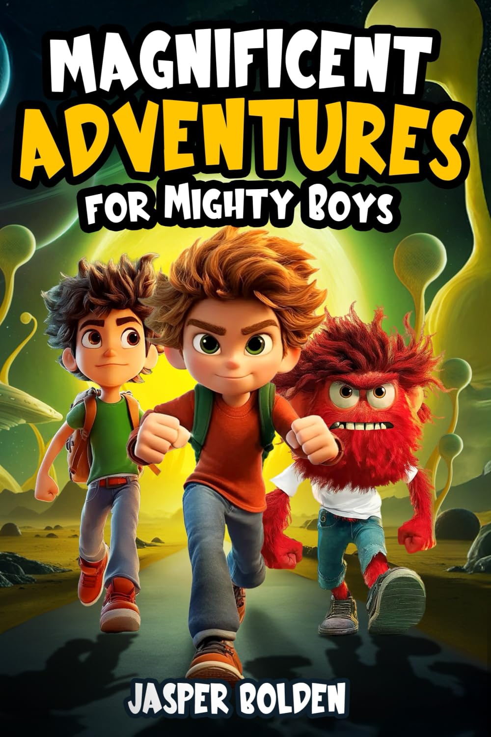 Magnificent Adventures for Mighty Boys: Motivational Stories for Kids About Kindness, Self-Growth, and Never Giving Up
