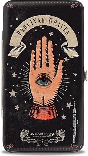 Miniatura 2 de Buckle-Down Fbawtft Percival Graves Eye in Hand Icon Wallet, multicolor, 7 x 4 de EE. UU, Varios colores