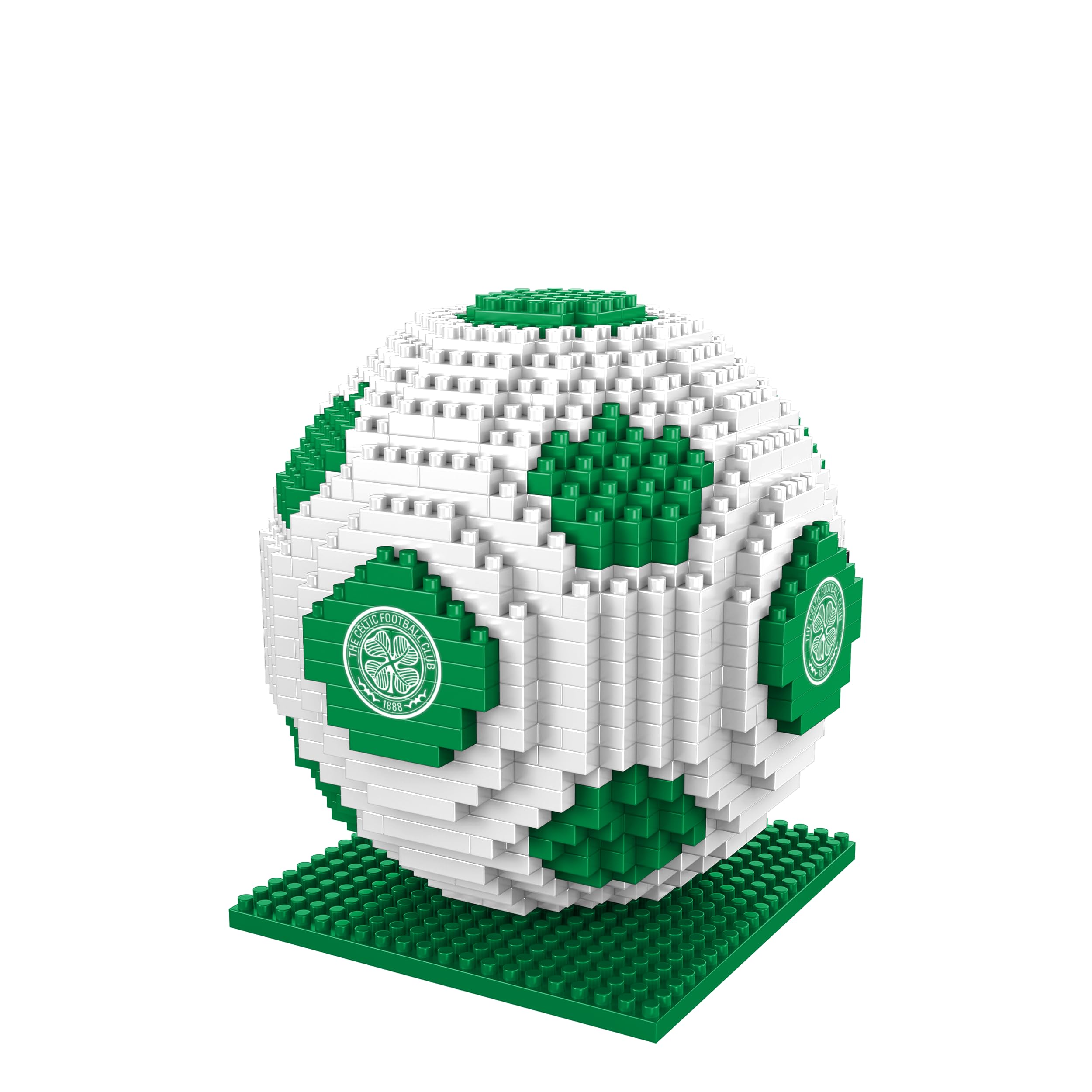 FOCO Officially Licensed Celtic FC BRXLZ 3D Bricks Football Construction Toy Model