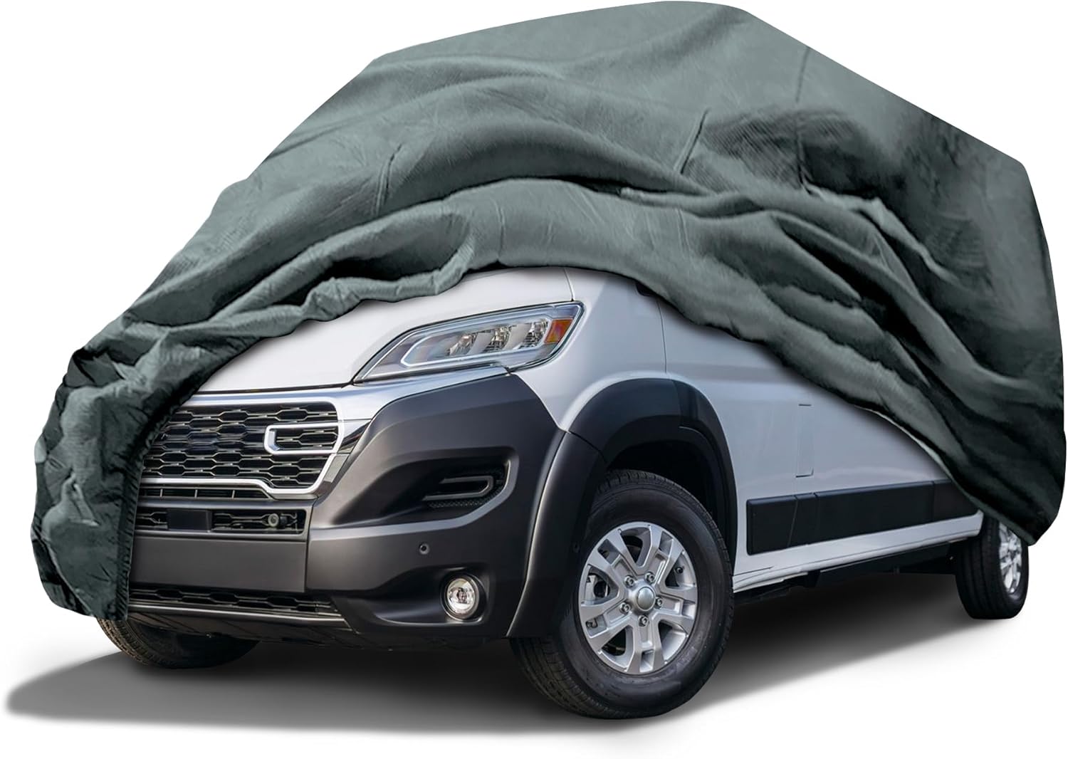 5 Layer Van Car Cover for 2006-2024 Ram Promaster Van (136" Wheel Base with High Roof), Breathable All Weather Protection Scratch, Dust, Snow Shield