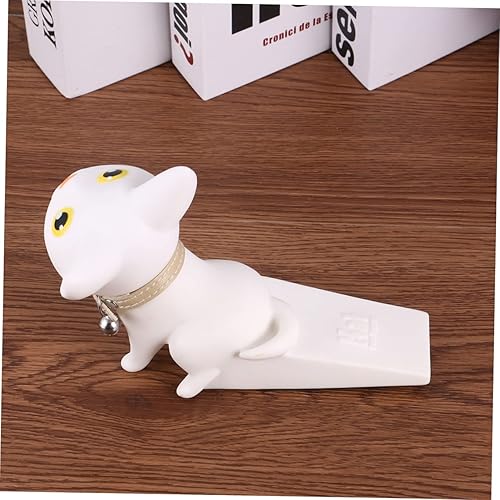 Miniatura 2 de Lindas cuñas para puerta, tope de puerta, cuña, blanco, para puerta de gato, cuña, lindo antipellizcos, tapón de puerta para puerta de gato, cuña