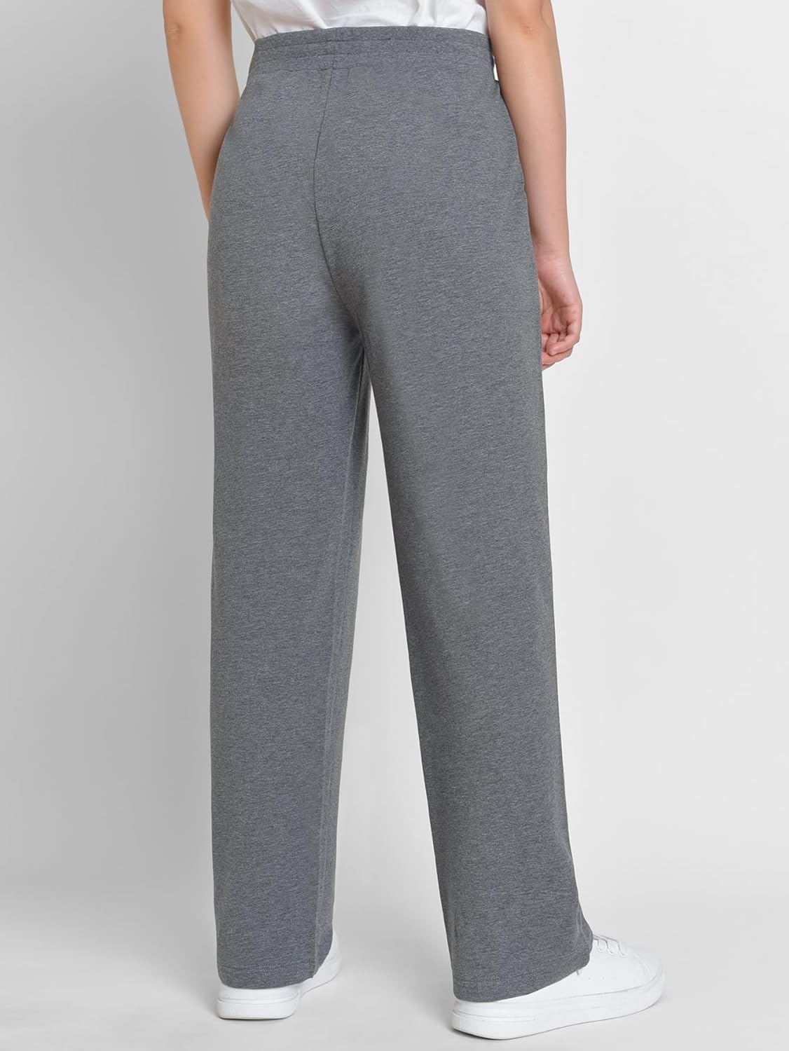 Weintee Women's Petite Cotton Pull On Pants with Pockets - Image 2