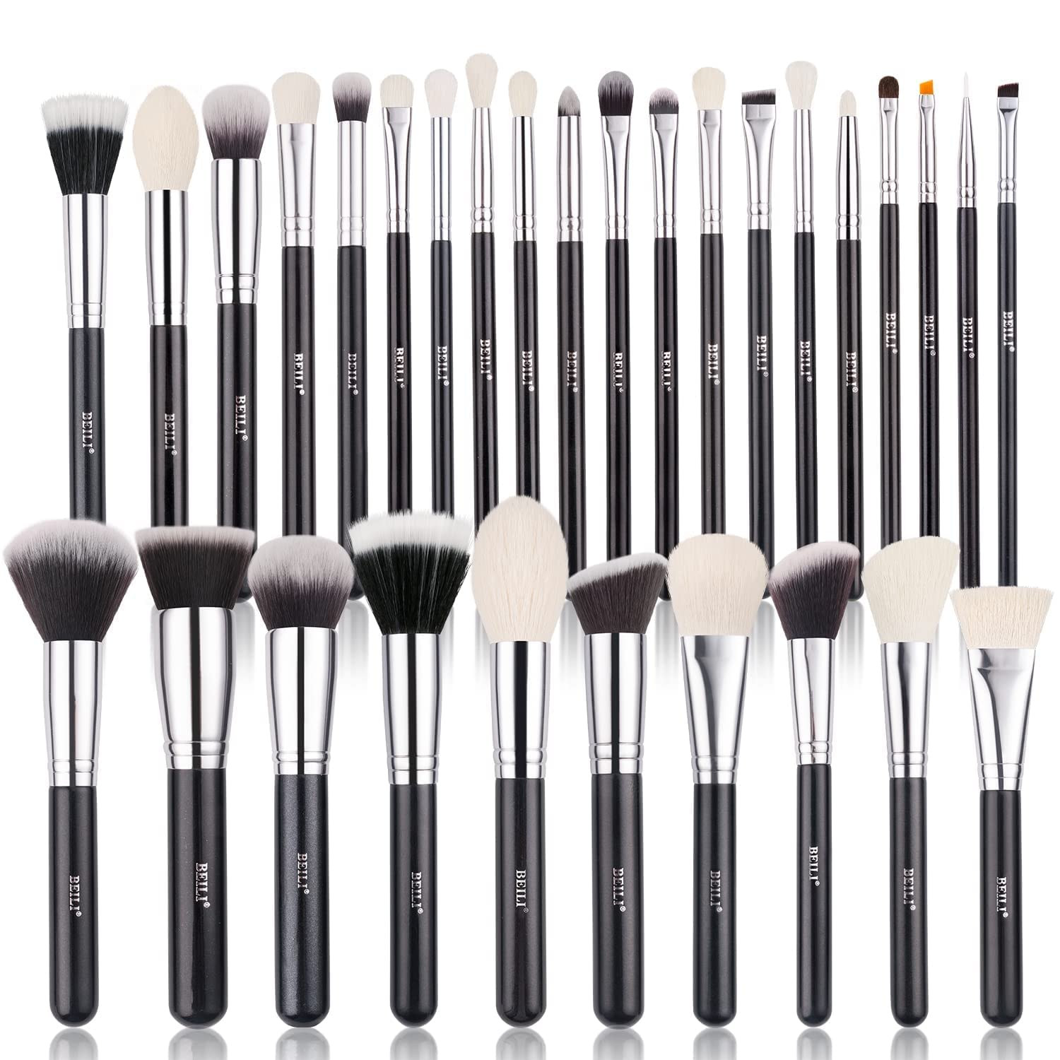 GNASTAS Makeup Brushes BELLI 30Pcs Professional Makeup Brush Set