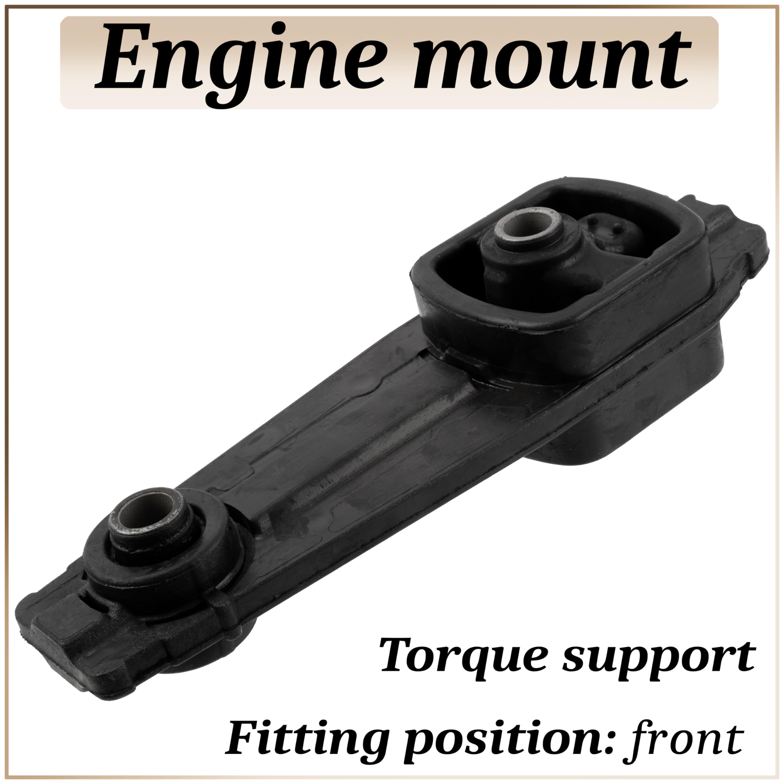 Support Moteur Arrière Gauche AERZETIX - Compatible Peugeot, Citroën - Pièce Rechange 252g Réf. C43362