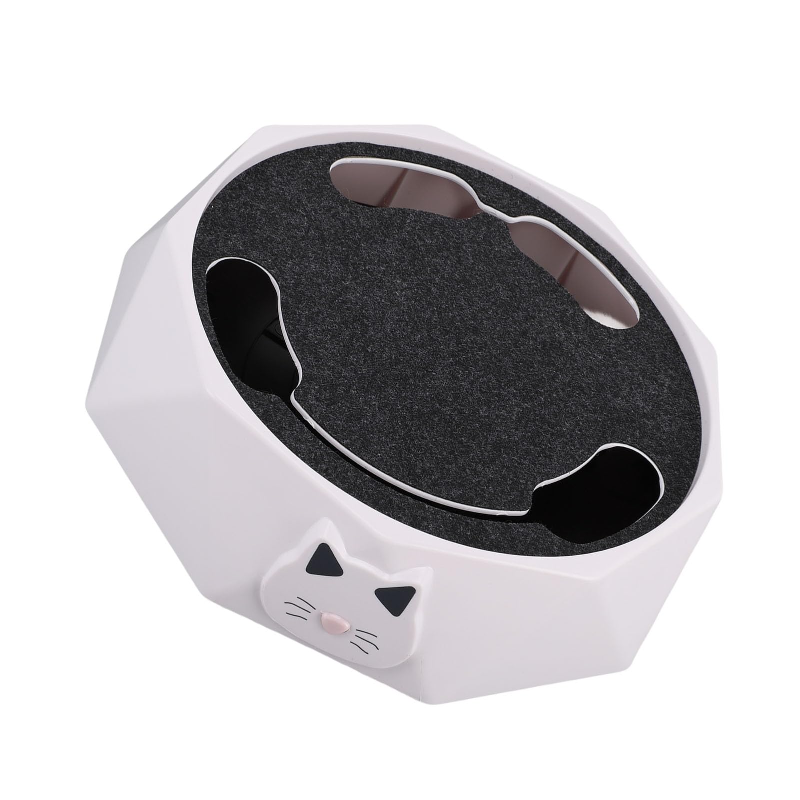 Innovador Juguete Eléctrico para Gatos con Disco Giratorio, Diseño de Juego para Gatos y Gatitos, Función de Autoentretenimiento para Diversión Interactiva