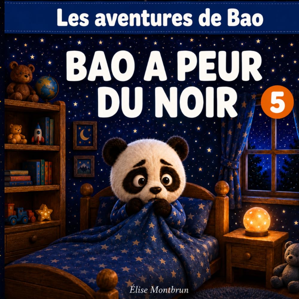 Bao a peur du noir: Une histoire douce pour apprivoiser la nuit avec courage et sérénité (Les aventures de Bao)