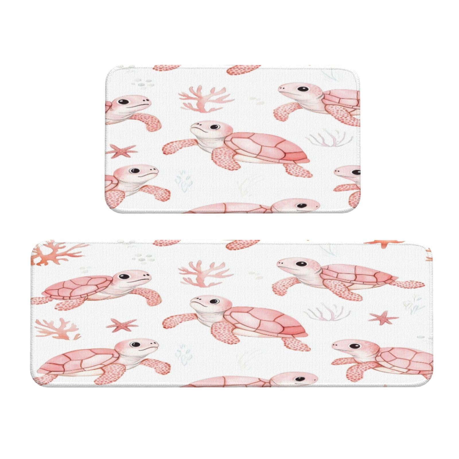 Tapis de cuisine antidérapant lot de 2 absorbants pour sécuriser les sols de maison