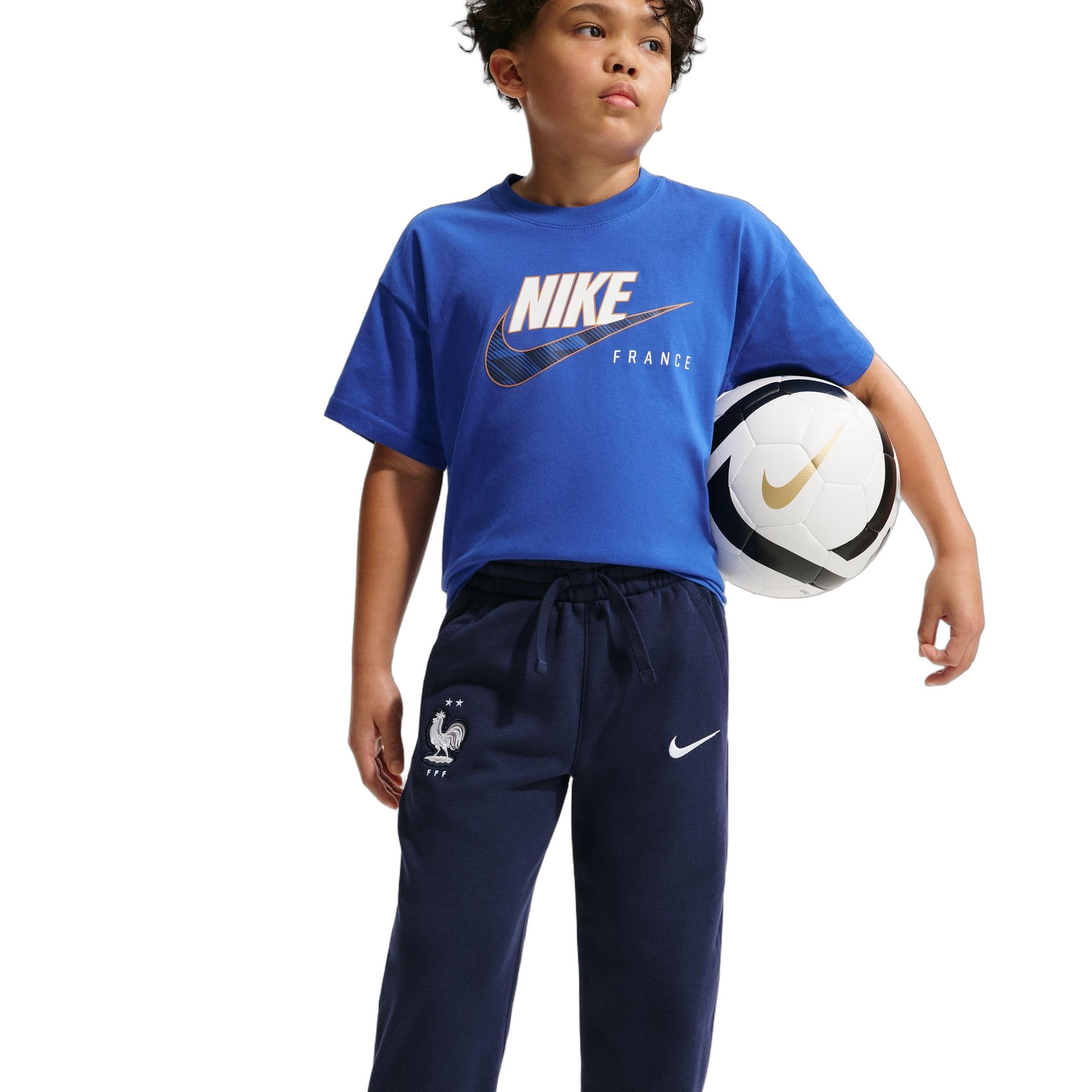 NIKE Fff Club Nike Fußball-jogger Für Ältere Kinder Für Jungen - Piłka nożna joggery Chłopcy