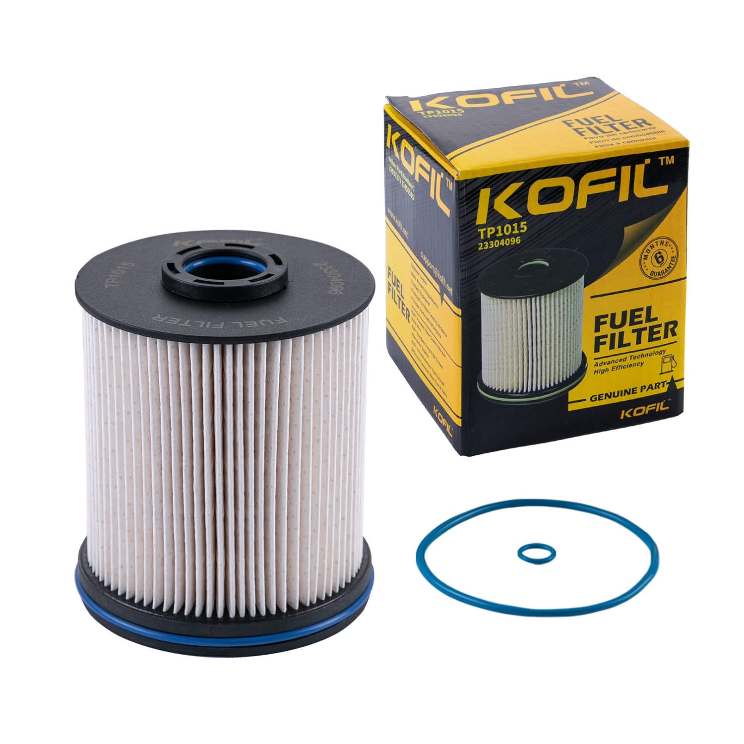 TP1015 Diesel Fuel Filter With Seals for Chevrolet Cruze 2014-2018/Silverado 2500HD,3500HD 2017-2018 And GMC Sierra 2500HD/3500HD 2017-2018 Replace 23304096
