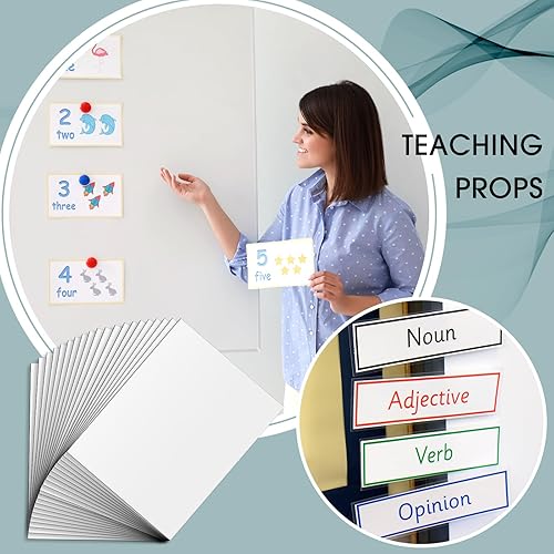 Miniatura 6 de Xuhal 50 hojas adhesivas magnéticas, hojas magnéticas negras con parte trasera adhesiva, papel autoadhesivo flexible, fácil de cortar para