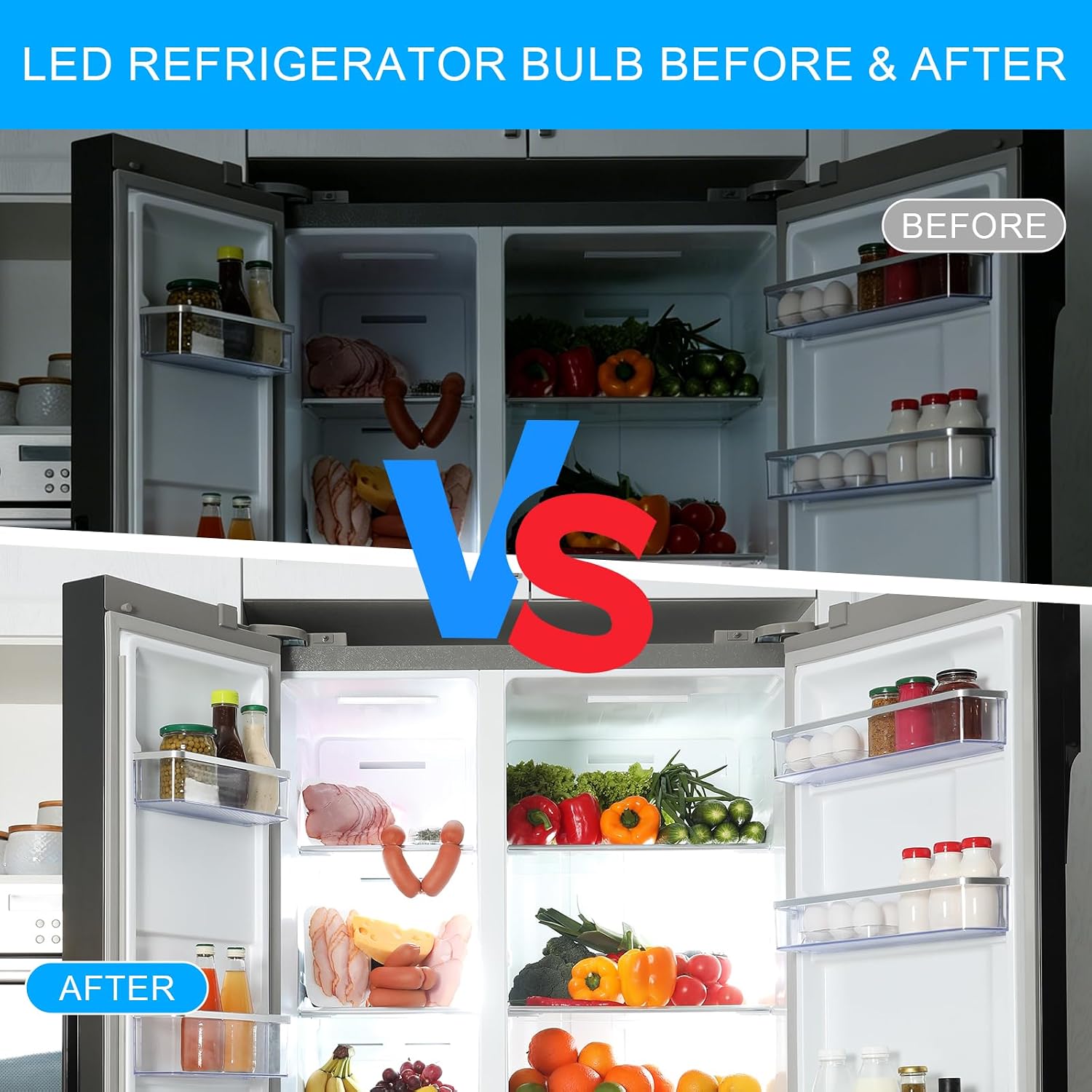 W11251749 Refrigerator LED Freezer Light Bulb for Whirlpool Kenmore