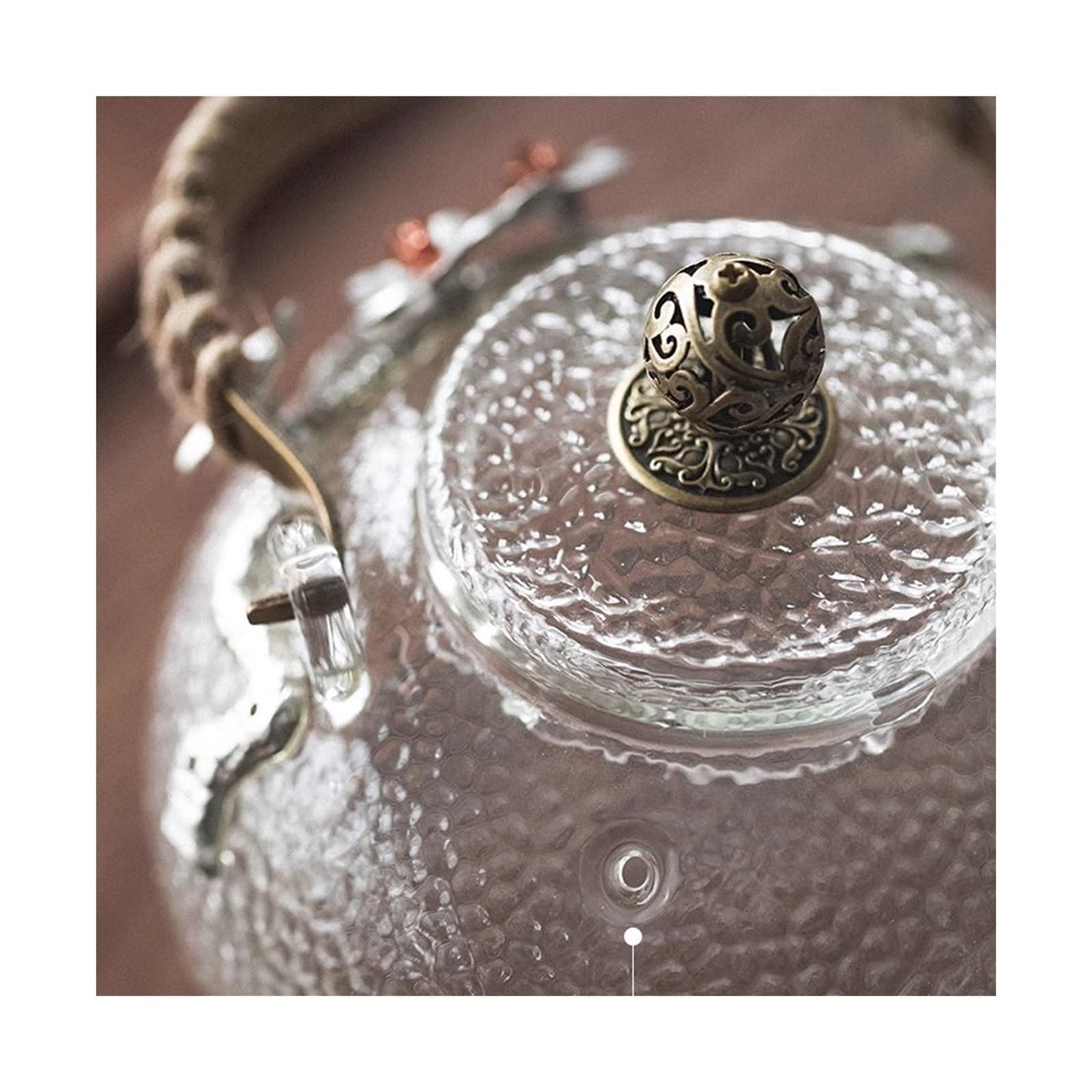Szklany czajniczek do herbaty i zestaw do herbaty do użytku domowego, salon, czajnik, kuchenka do herbaty, światło odporne na wysokie temperatury, luksusowy czajniczek z zaparzaczem