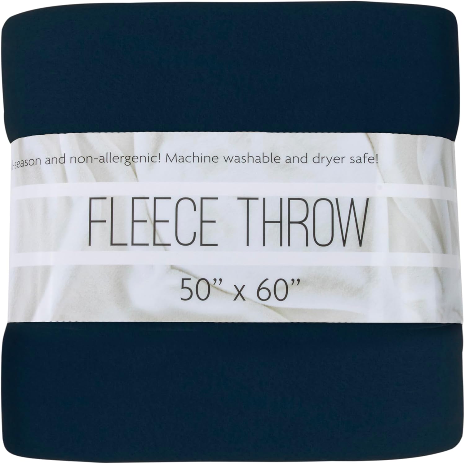 Assorted Color Twin Size Fleece Throw Blankets, 24 Pack