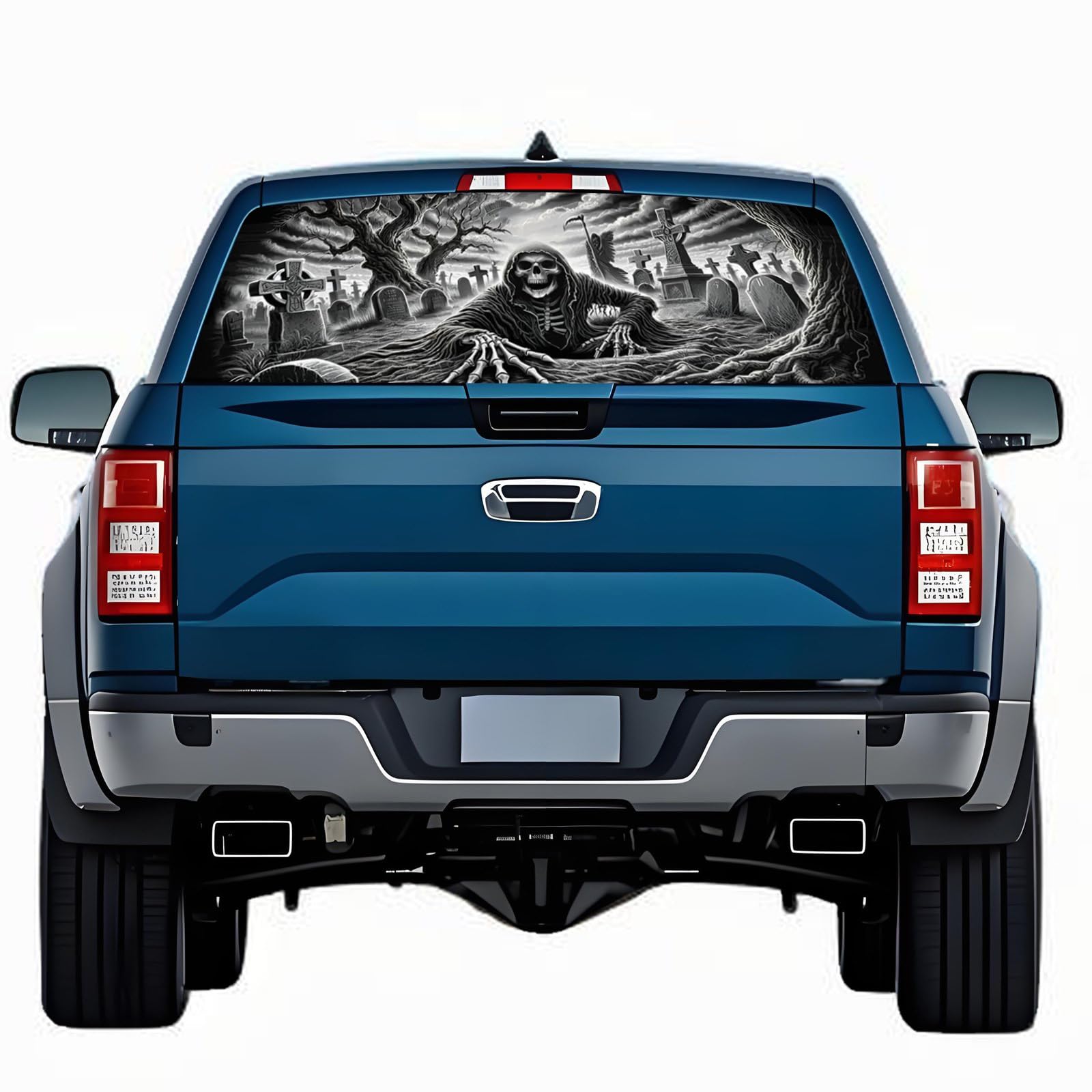 Tobethay American Flag Rear Window Decal