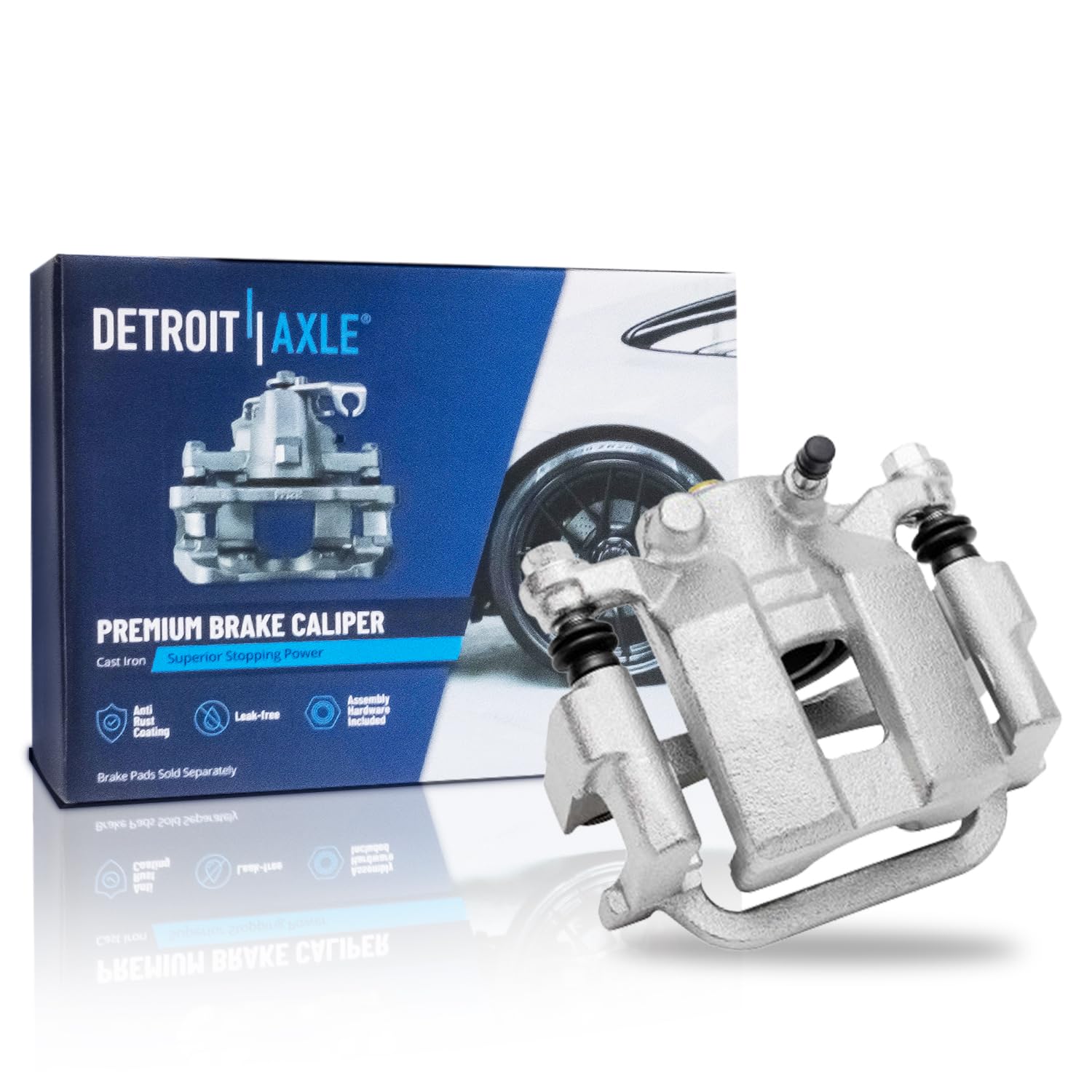 Detroit Axle - Rear Left Brake Caliper for Infiniti G35 G37 M35 M45