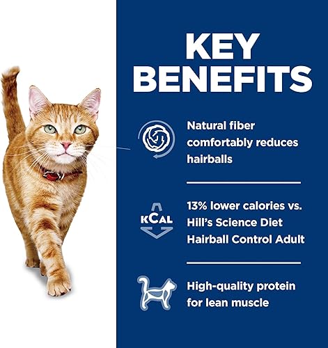 Miniatura 2 de Alimento seco para gatos Hill's Science, control de las bolas de pelo