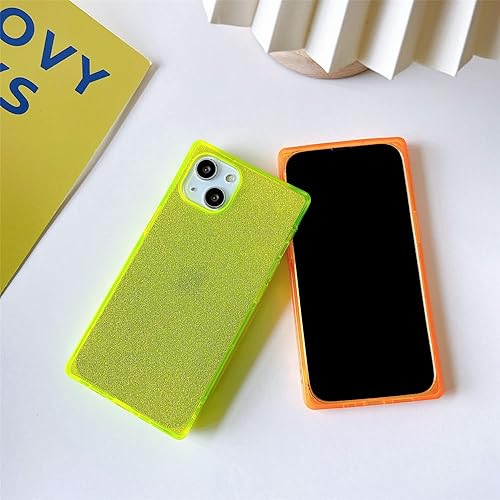 Miniatura 7 de Cocomii Funda cuadrada para iPhone 13 Pro Max, con purpurina cuadrada, delgada, ligera, brillante, transparente y brillante, 2 estilos en 1, funda