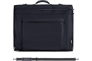 JJRING 18x24 My Art Portfolio with Handle and Adjustable Shoulder Strap