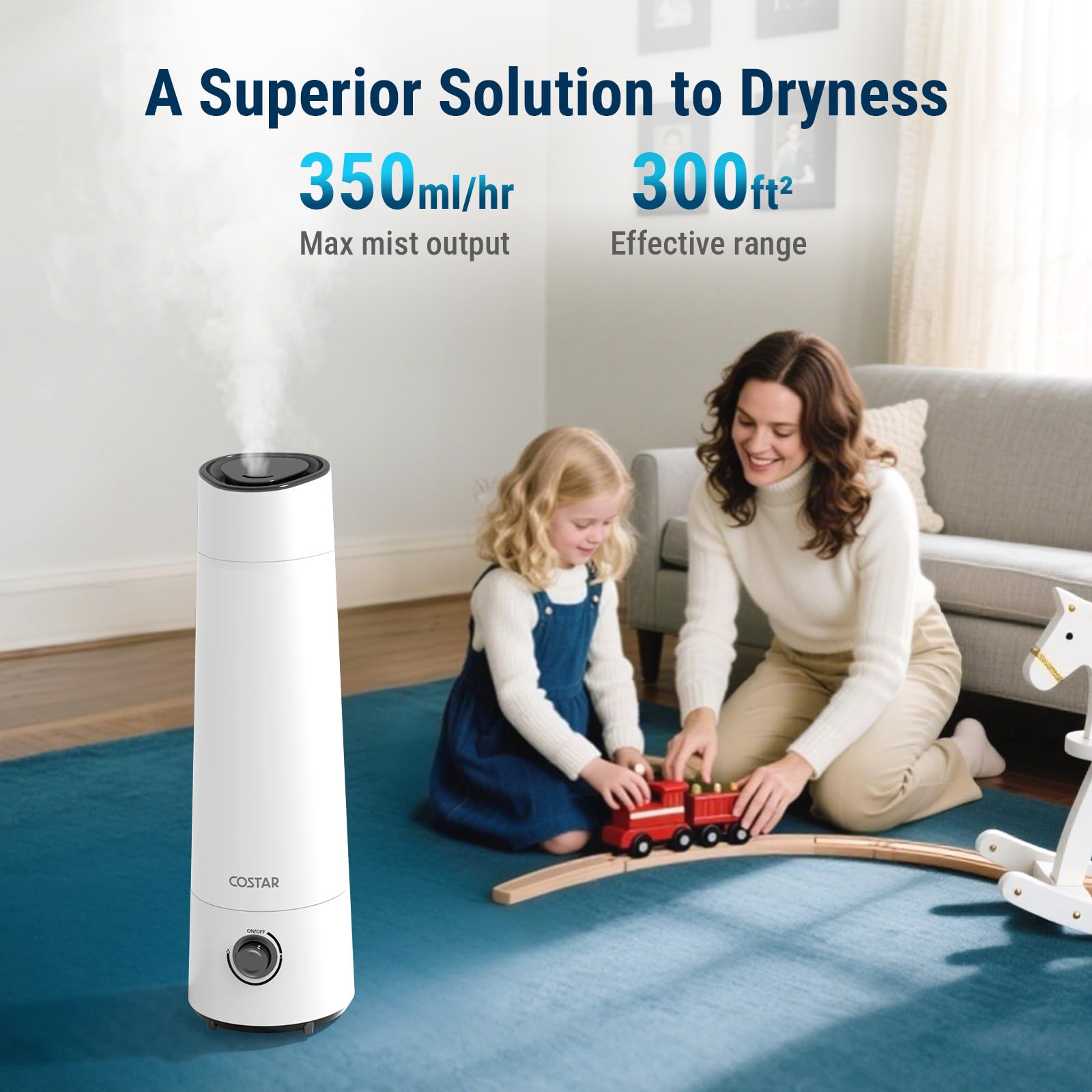 COSTAR Ultrasonic Humidifier - 6L Cool Mist -5