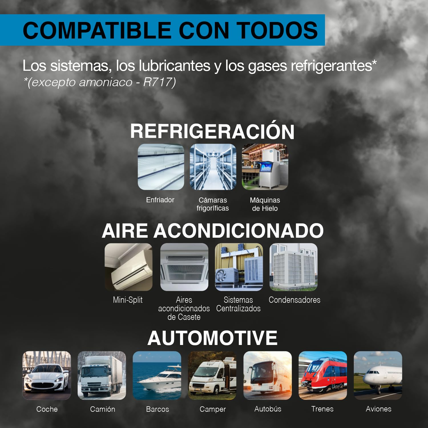 ERRECOM Extreme - 30 ml, Sellador de Fugas para Sistemas de Aire Acondicionado con adaptadores 1/4 SAE y 5/16 (R410a, R32) y Sistemas A/A Automóviles con adaptador R134a y R1234yf