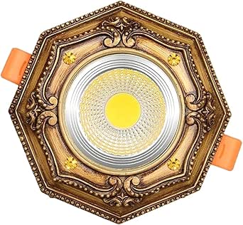 GeRRiT Antique Resin Vintage Carved Recessed Panel Ceiling Lights ...