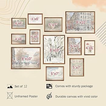 アンティークデザインウォールデコアートビンテージコレクタブル透視図法ビル群 アンティークデザインウォールデコアートビンテージコレクタブル