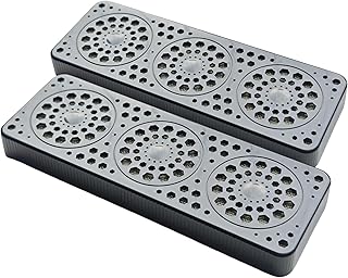 Cigar Humidifier,2-Pack Black Rectangle,Cigar Humidor Humidifiers, Triple Window Humidifier,Increased Humidity Keep Fresh