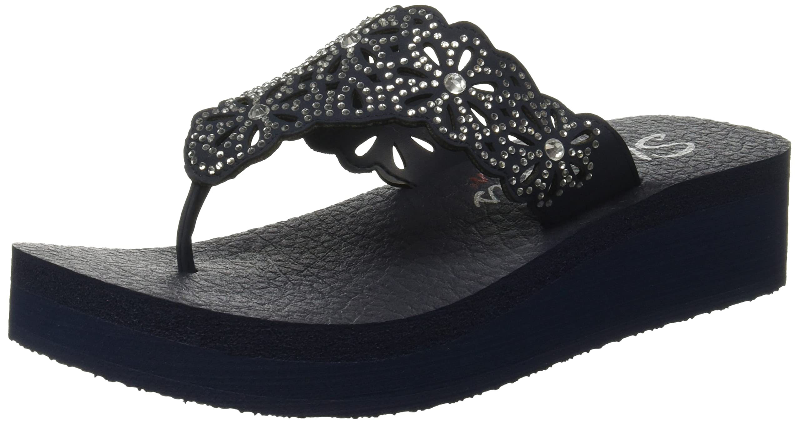 Skechers womens VINYASA - PRETTY THANG NAVY Slipper - 5 UK (119146-NVY) (B098TN9MZR) Amazon Price History, Amazon Price Tracker