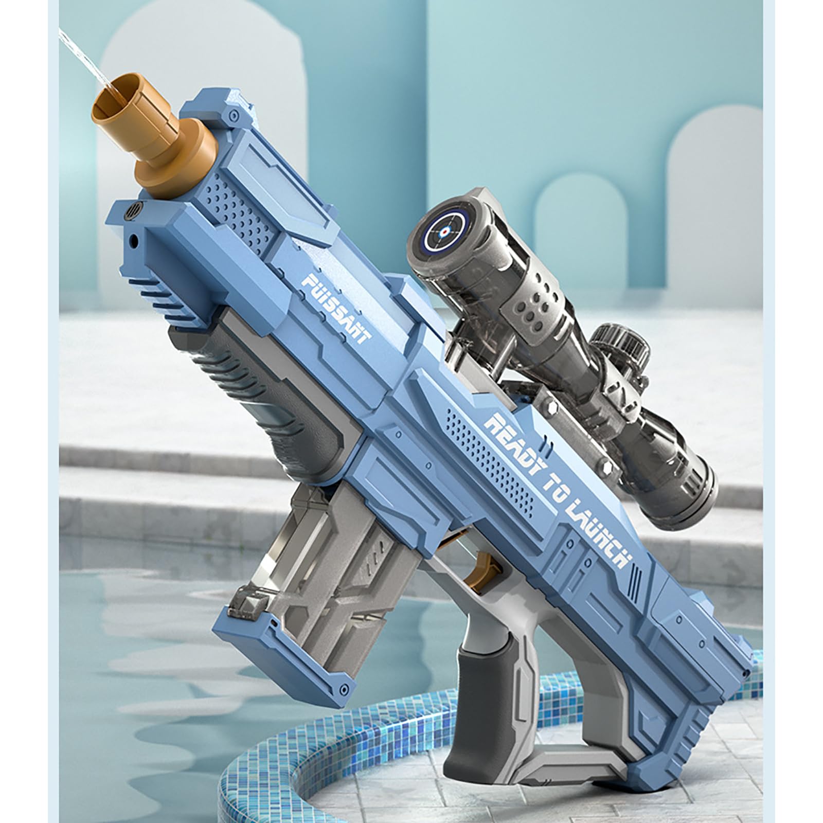 Amazon | 水鉄砲 ウォーターガン 電動水鉄砲 電気ブラスターウォーター