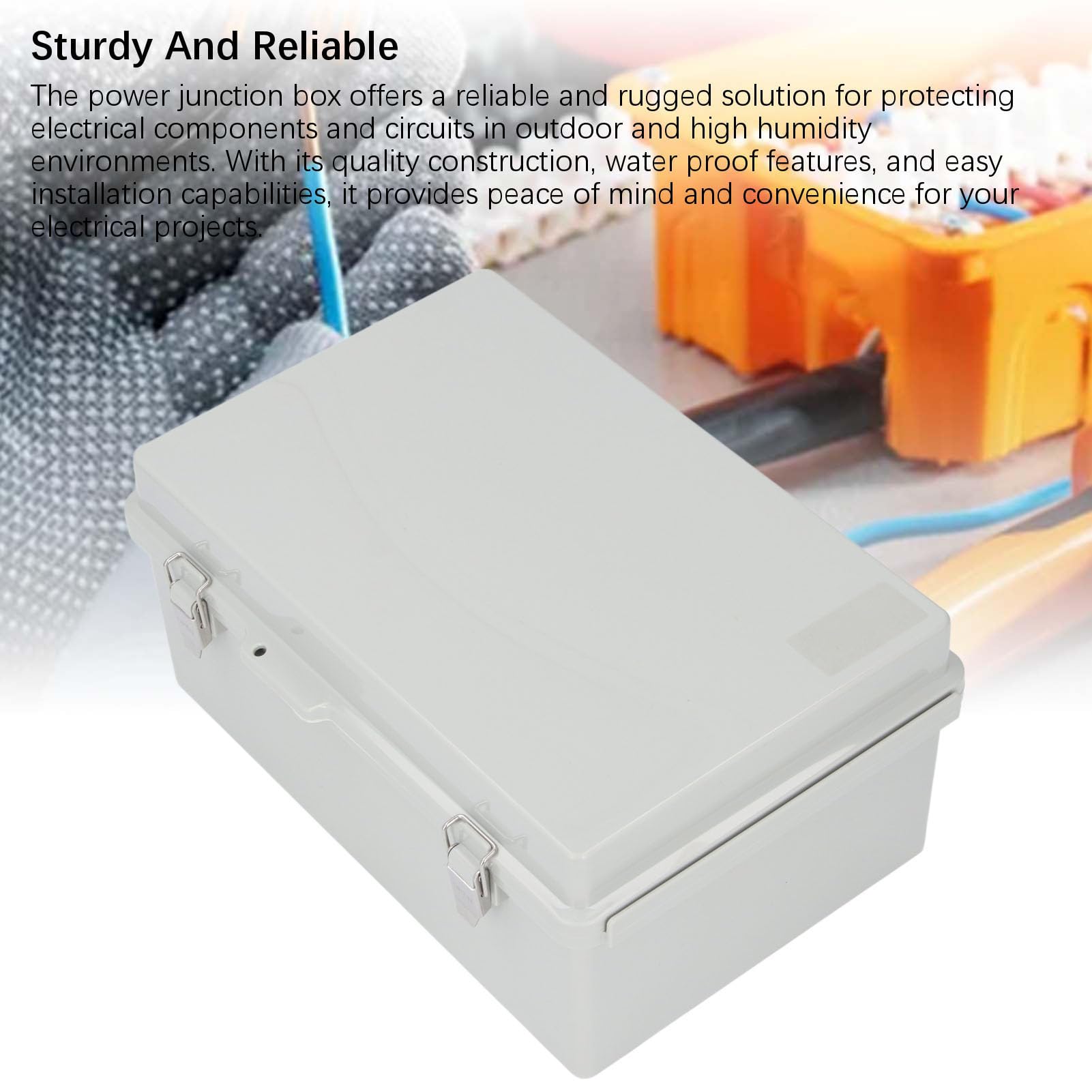 Elektroprojektkoffer Water Proof Junction Box Wetterfestes Elektrokasten -Stromverbotungsgehäuse Im Freien